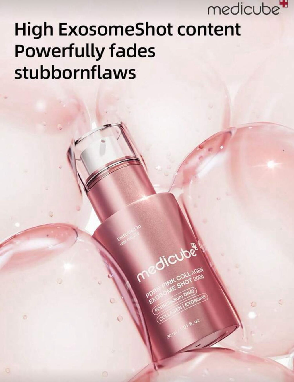 Medicube PDRN Pink Collagen Exosome Shot Serum