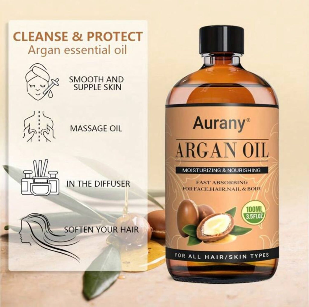 100% Pure and Natural Argan Essential Oil