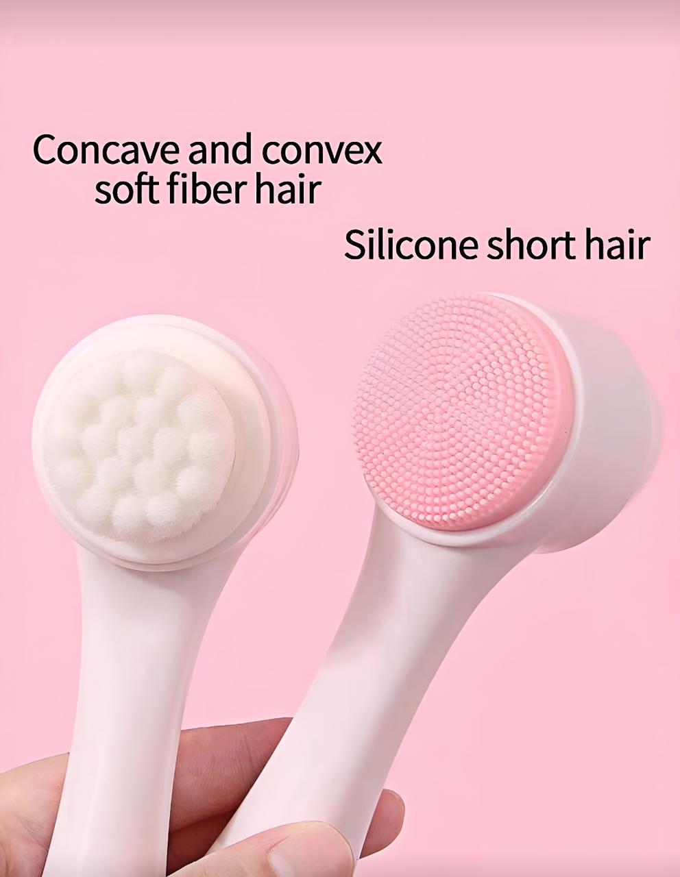 Soft Bristle Silicone Facial Cleansing Brush
