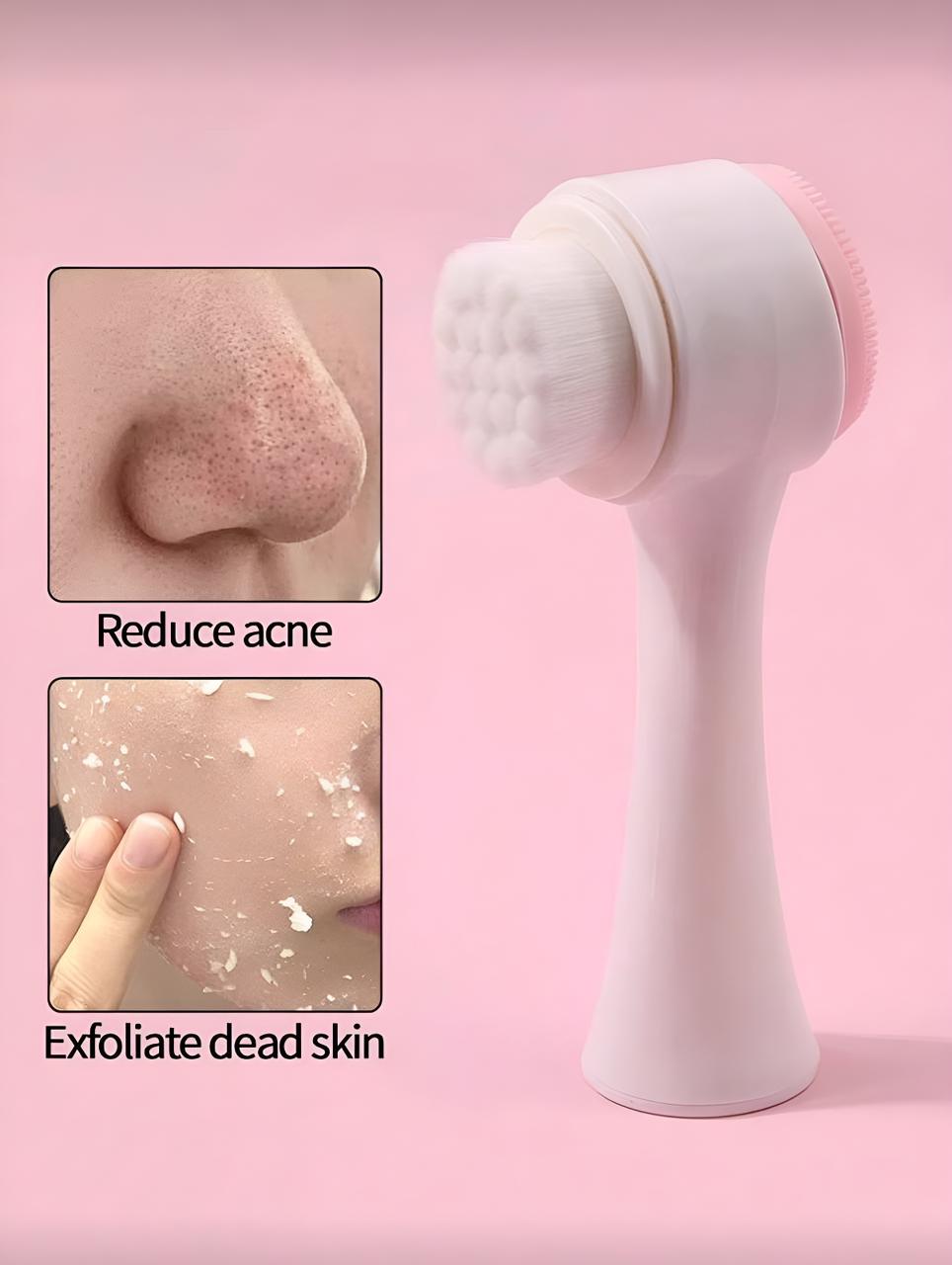 Soft Bristle Silicone Facial Cleansing Brush