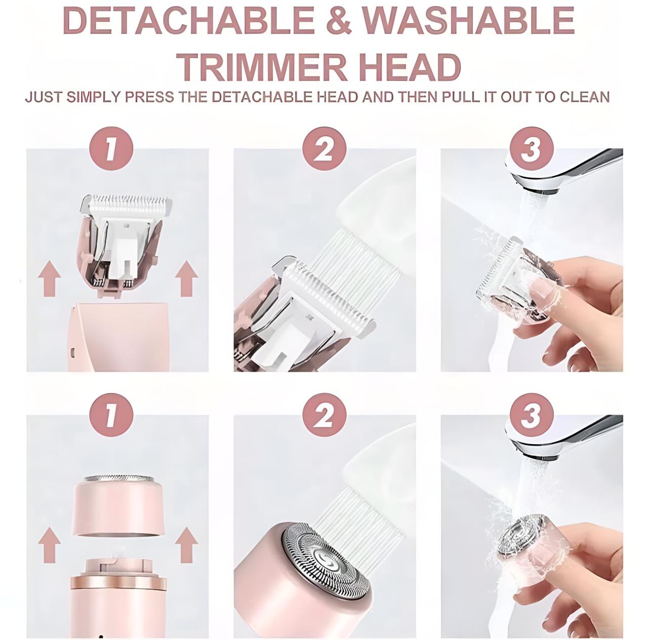 2-IN-1 Dual Head Electric Shaver