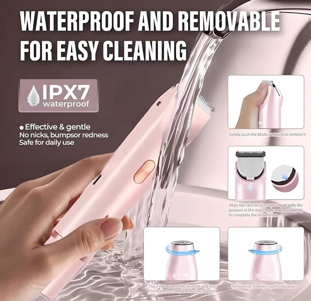 2-IN-1 Dual Head Electric Shaver