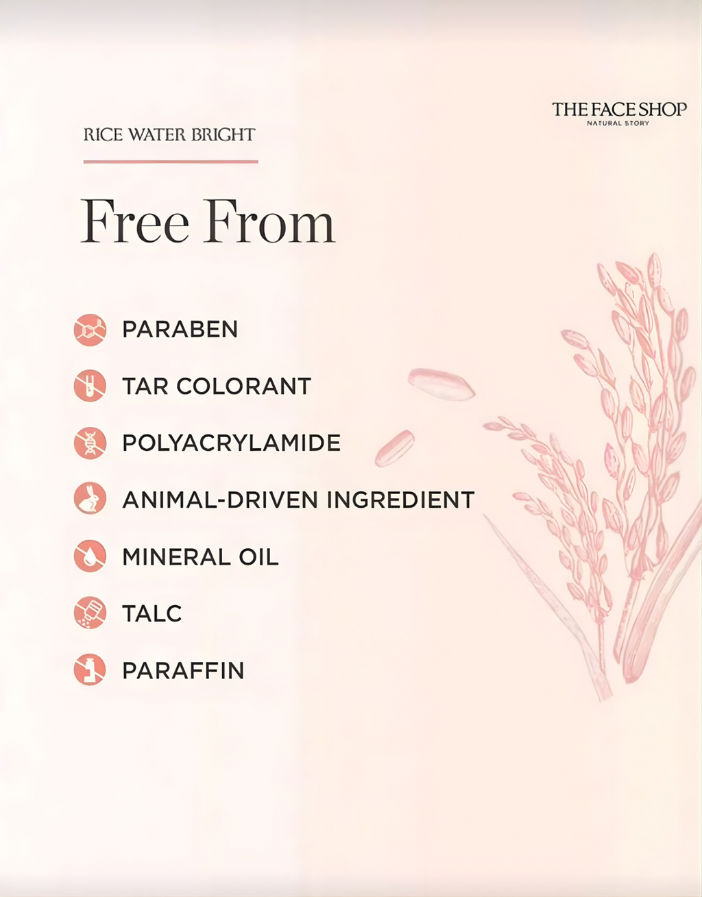 The Face Shop RICE WATER BRIGHT FACE CLEANSER 150g