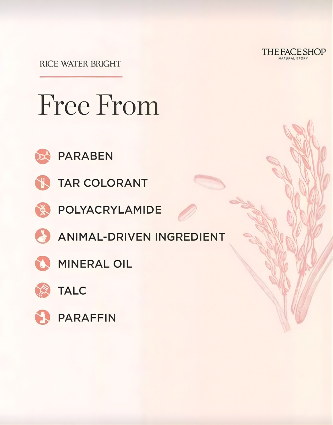 The Face Shop RICE WATER BRIGHT FACE CLEANSER 150g